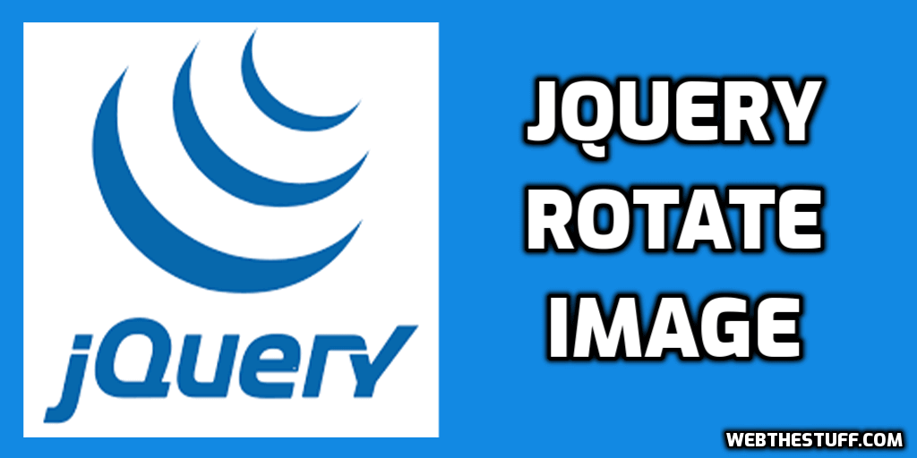 JQuery Rotate Image Example