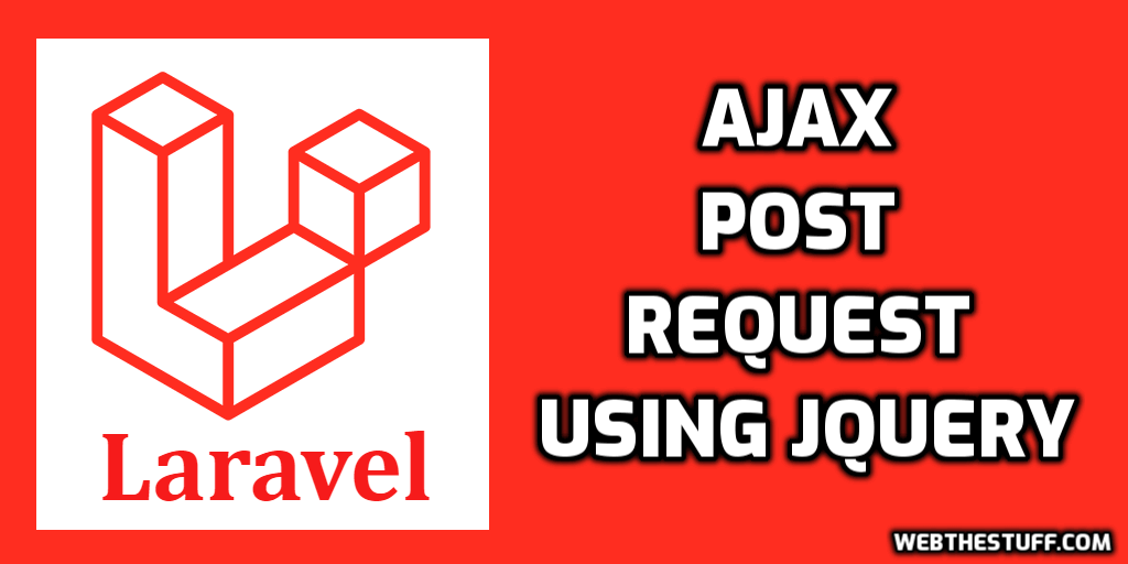 Laravel ajax post request using jquery